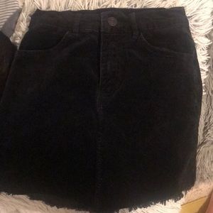 black brandy skirt